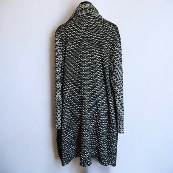 Joseph Ribkoff Geometric Oversized Cardigan - Size 16 - Picture 3 of 6